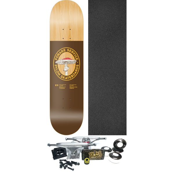 Pylon Forage Service Skateboard Deck - 8.5" x 32" - Complete Skateboard Bundle